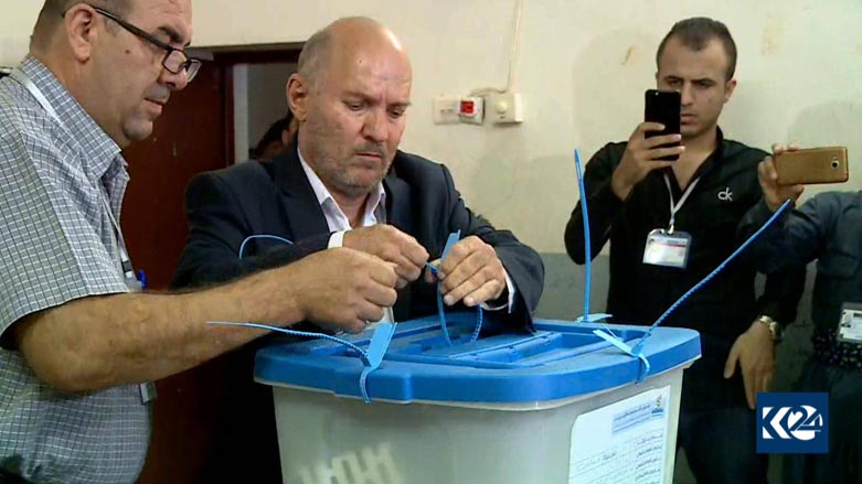 KÜRDİSTAN - Özel oy kullanma işlemi sona erdi
