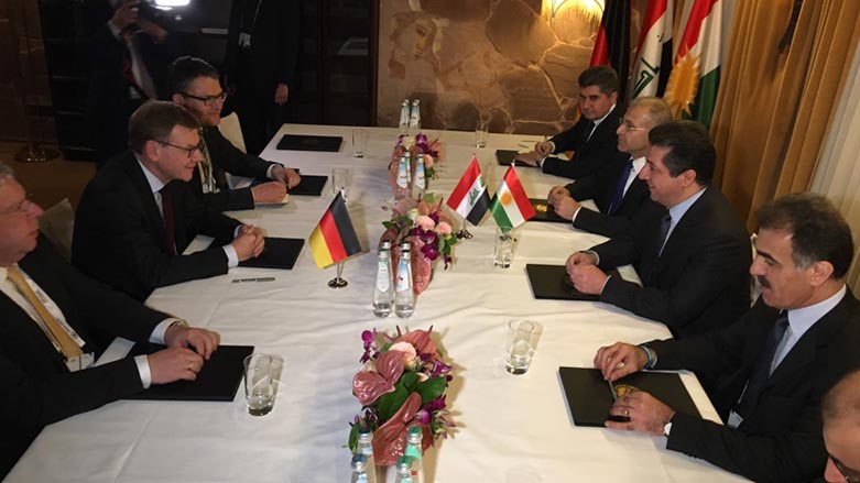 Güvenlik Konseyi Başkanı Mesrur Barzani, Almanyalı bir grup parlamenterle görüştü
