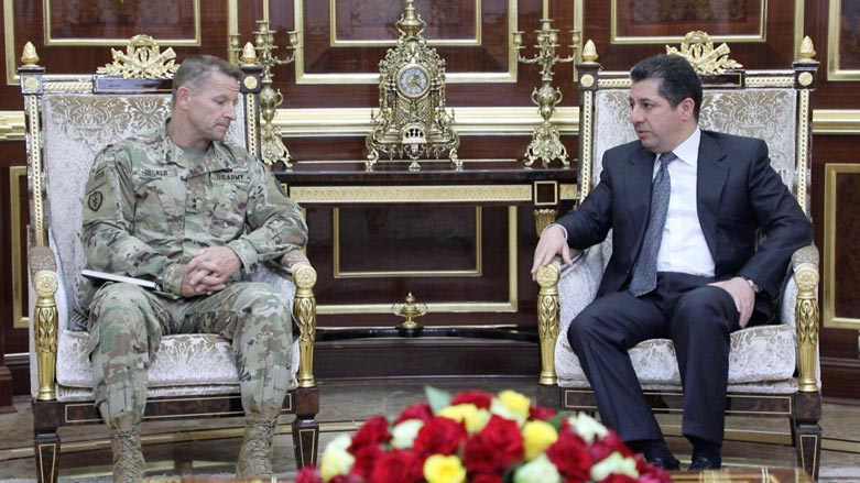 Mesrur Barzani ABD’li komutanla görüştü