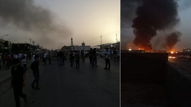 Erbil'de korkutan patlama!