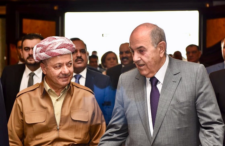 Başkan Barzani ile İyad Allavi