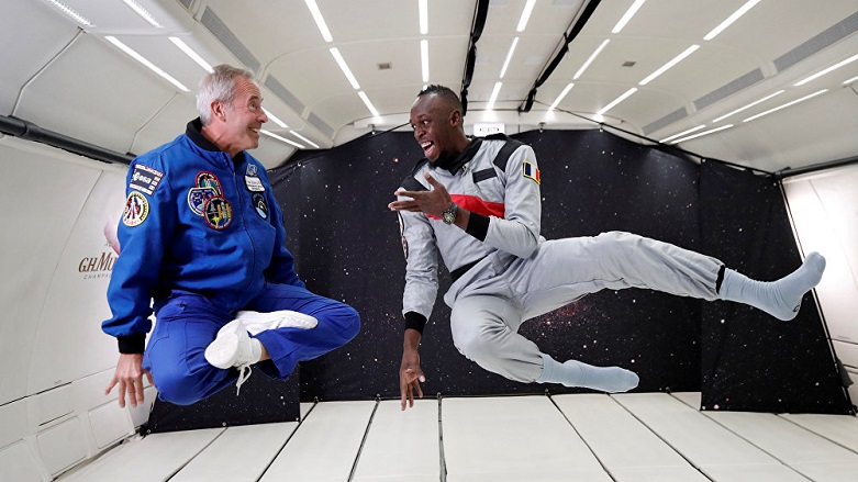 Bolt’tan yerçekimsiz koşu
