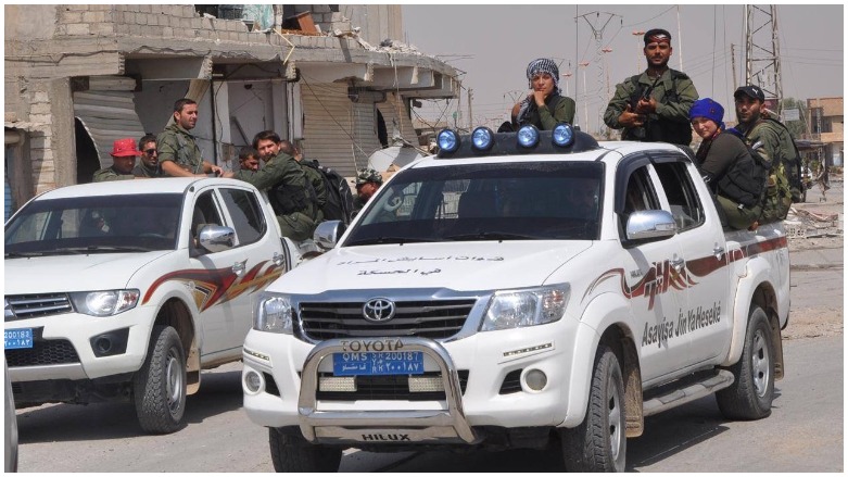 ROJAVA - Parti binasına el konuldu