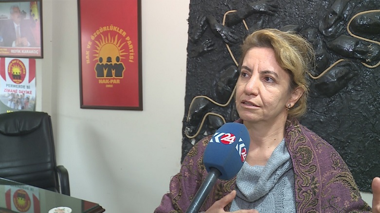 HAK-PAR Diyarbakır İl Başkanı Berrin Eren