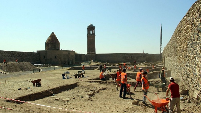 Erzurum Kalesi'nde 150 yıllık fünye