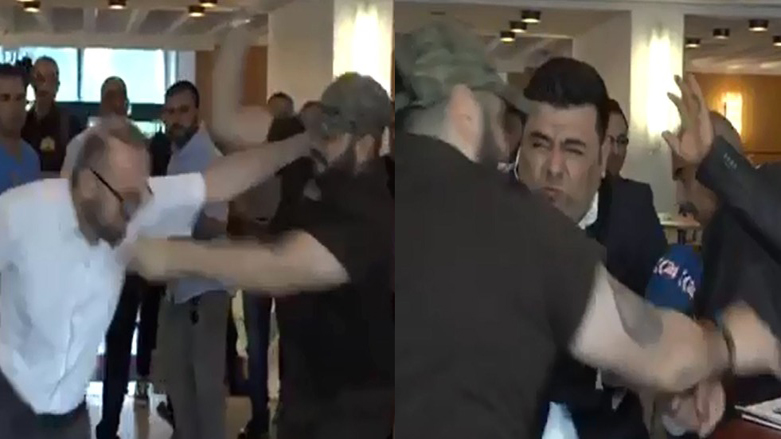 VİDEO - Kürdistan'ı övünce saldırıya uğradı