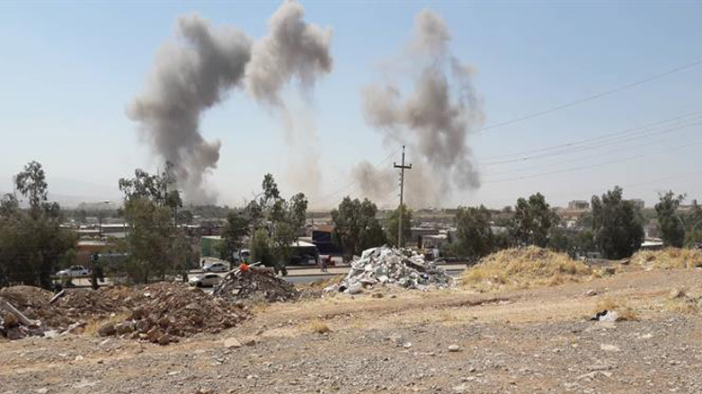 Rojhılatlı peşmergelerin karargahına bombardıman!