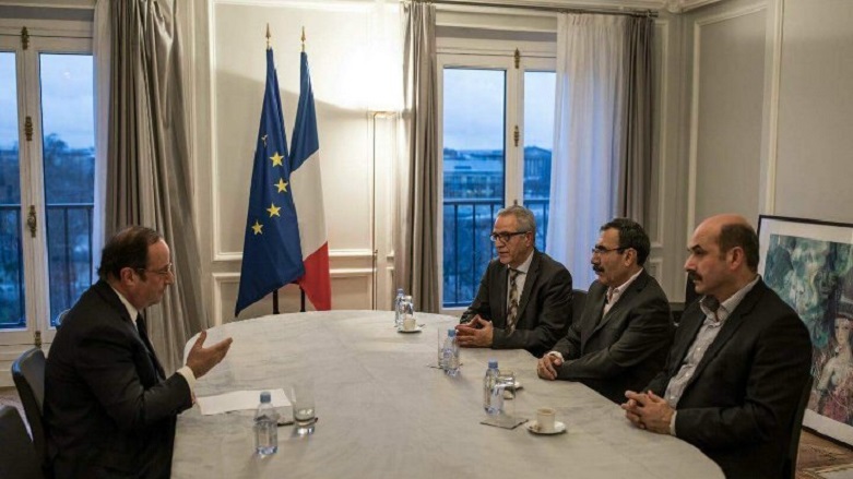 Hollande'dan PYD'ye, “Elimden geleni yapacağım” sözü