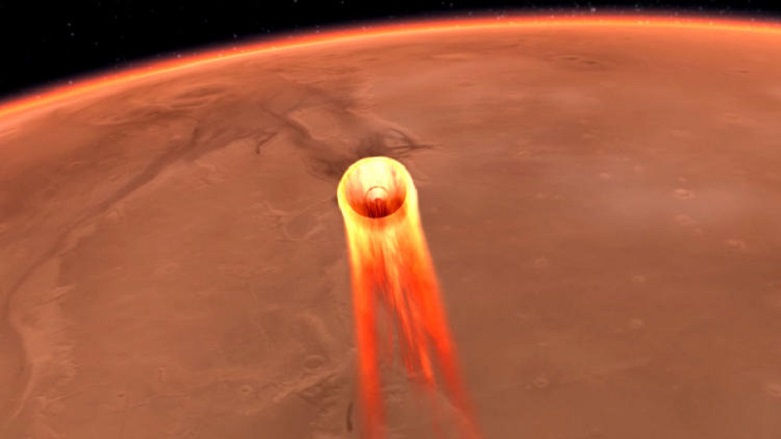 Keşif aracı Mars’a indi!