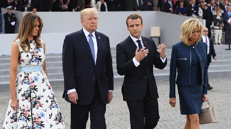 Emmanuel Macron Washington'da