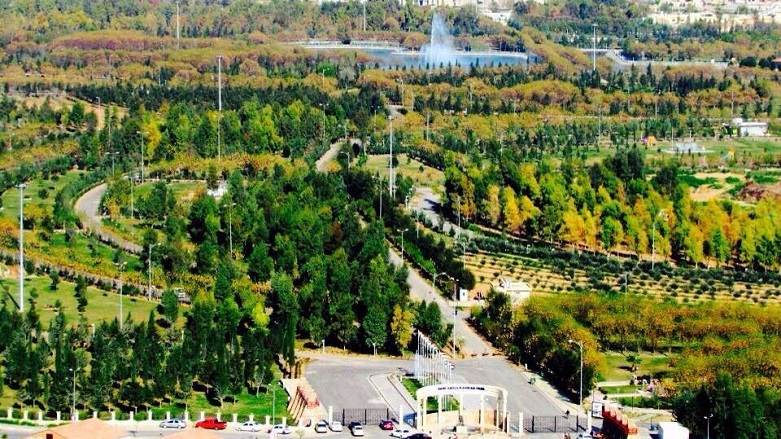 Erbil'deki ünlü Sami Abdurrahman Parkı