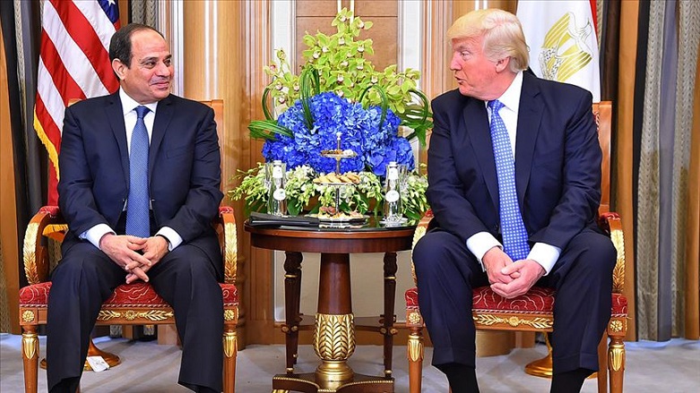 Trump'tan Sisi'ye: Büyük bir cumhurbaşkanı