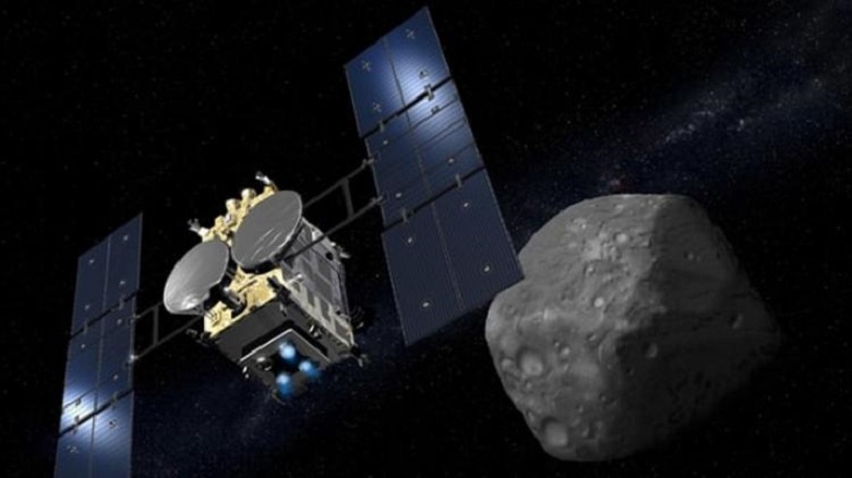 Uzay aracı asteroide indi