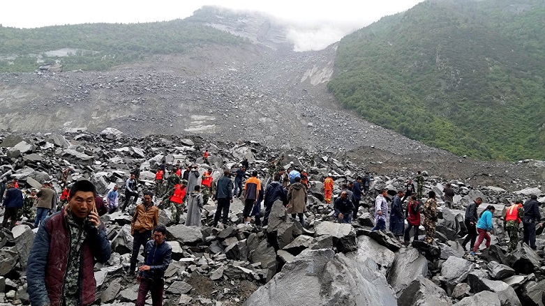 Çin'de heyelan felaketi: Ölü sayısı yükseliyor