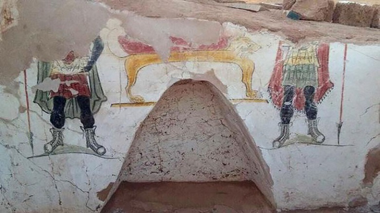 Çölde Roma mezarları keşfedildi