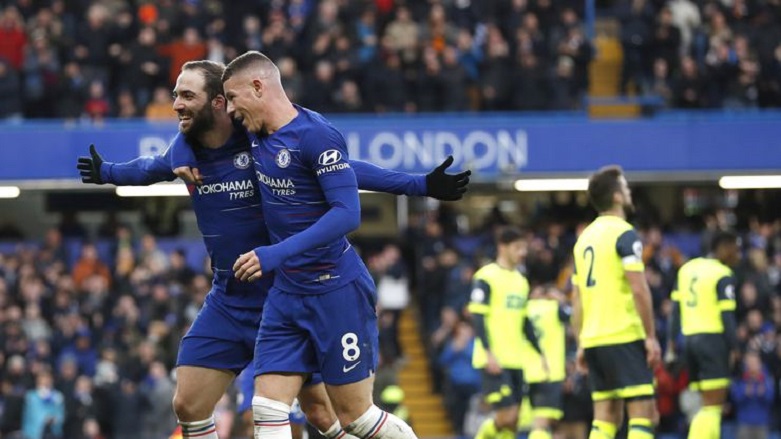Chelsea'den Huddersfield'e 5 gol