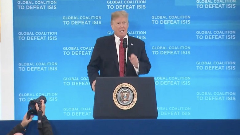 Trump: DAİŞ'in toprakları bitti