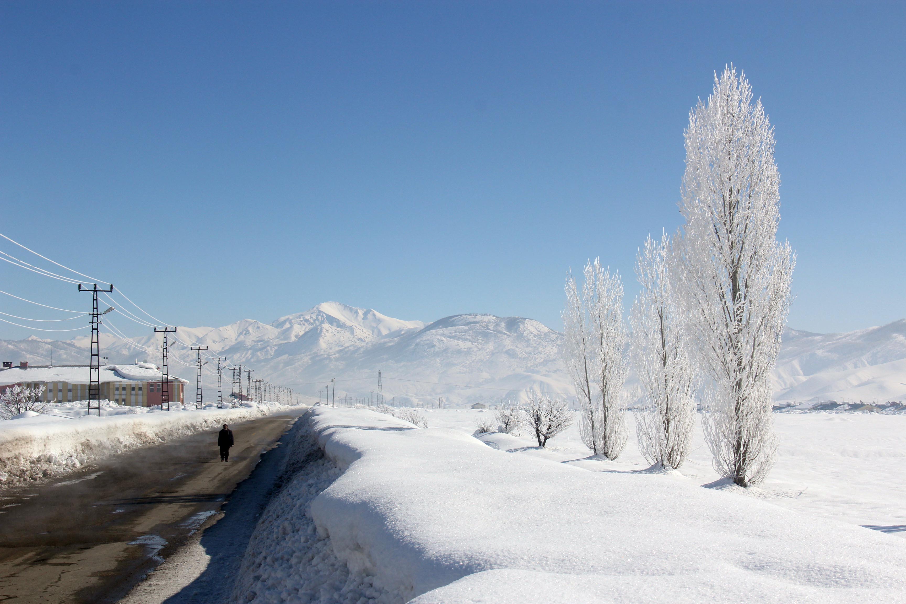 FOTO - Dersim’den kar manzaları 
