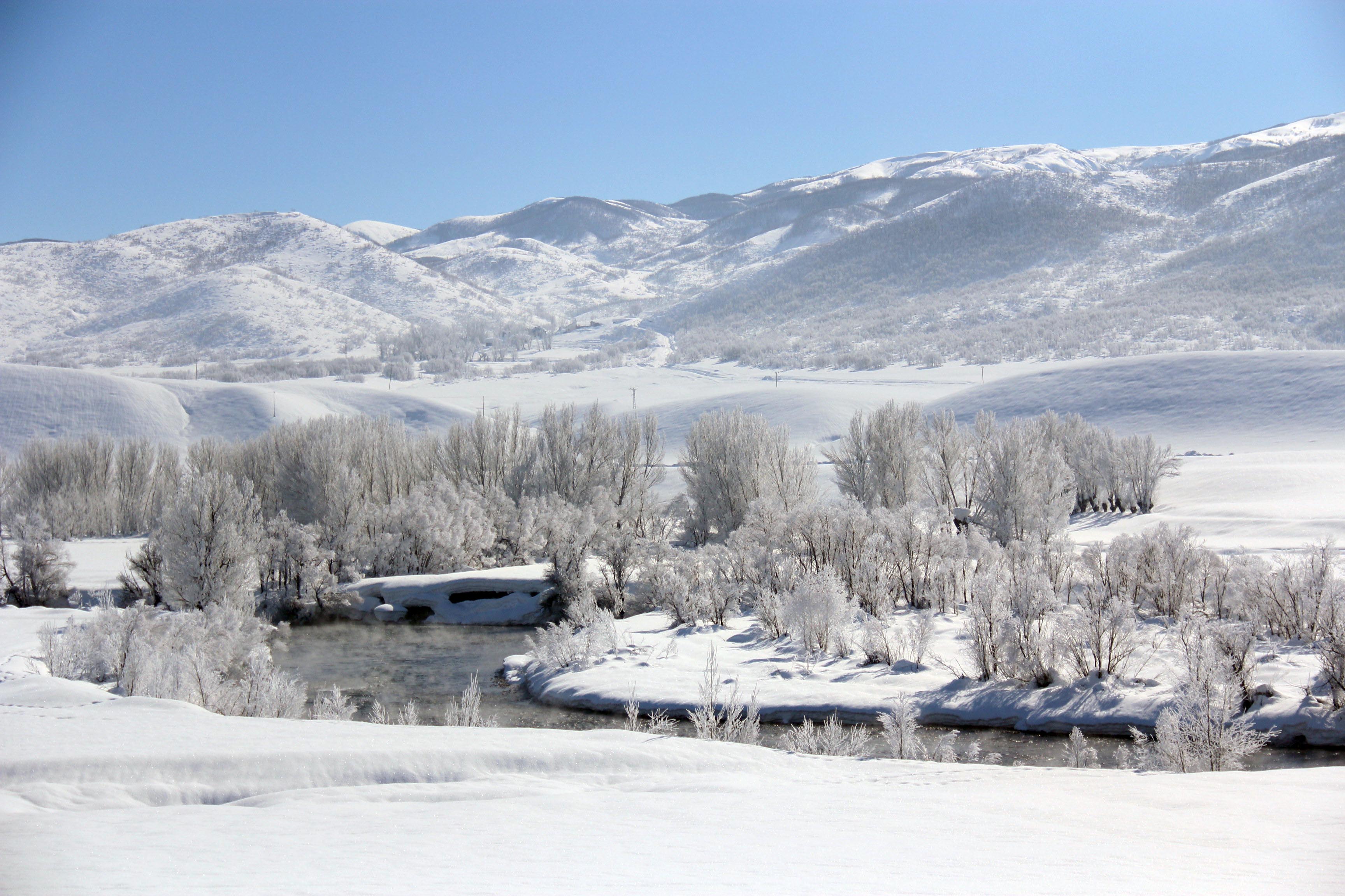 FOTO - Dersim’den kar manzaları 