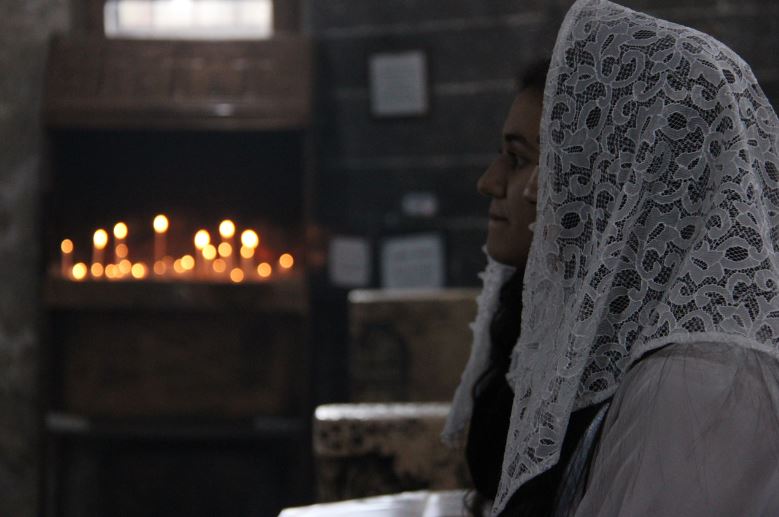 FOTO - Diyarbakır&rsquo;da Noel ayini