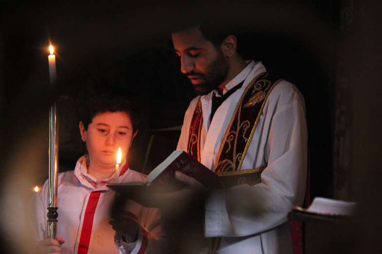 FOTO - Diyarbakır&rsquo;da Noel ayini