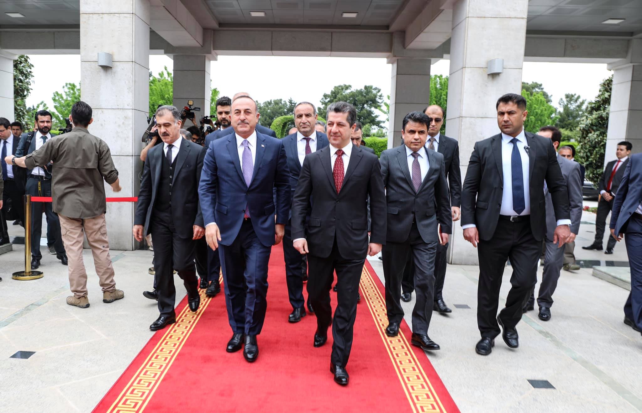 Mesrur Barzani - Çavuşoğlu görüşmesinin ana başlıkları