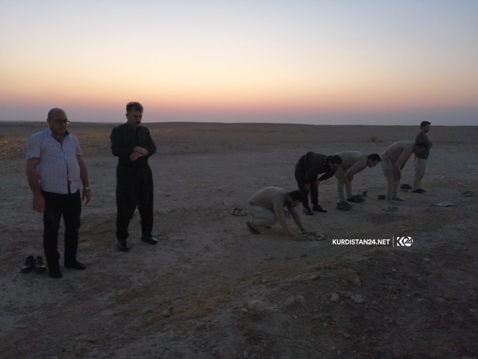 FOTO - Enfal kurbanlarının toplu mezarları taşınıyor