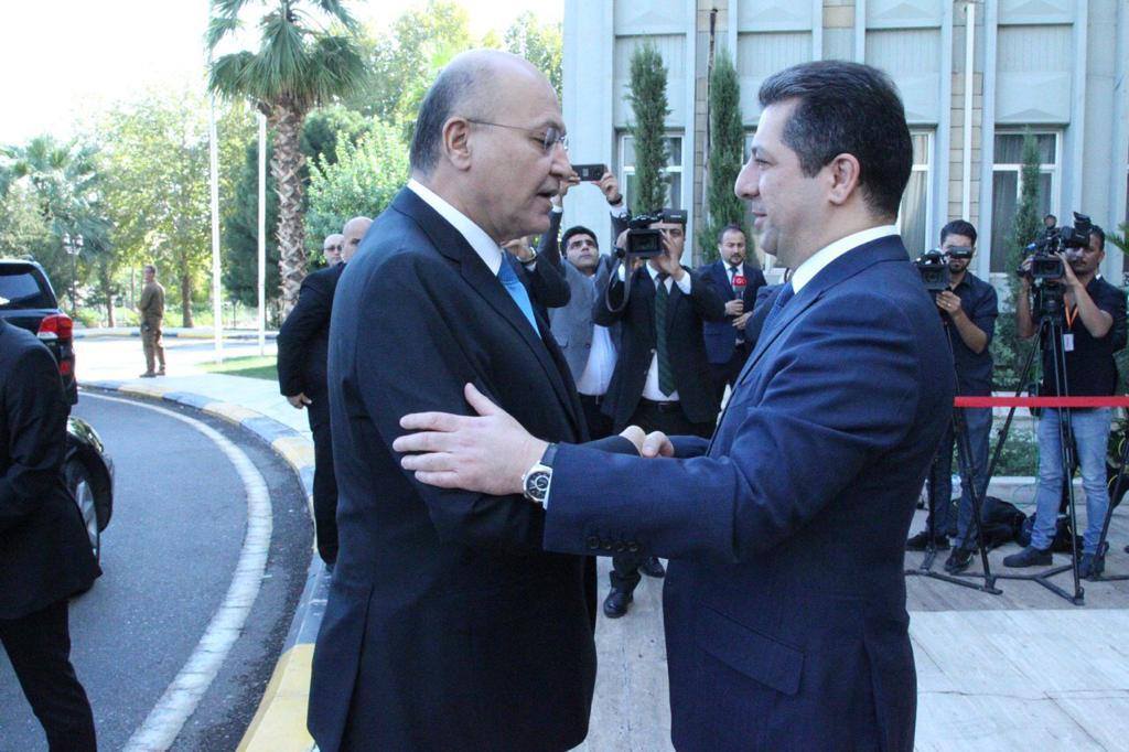 Başbakan, Berhem Salih ile görüştü