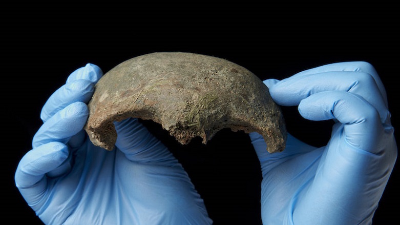 Nehirden 5 bin 600 yıllık kafatası çıktı