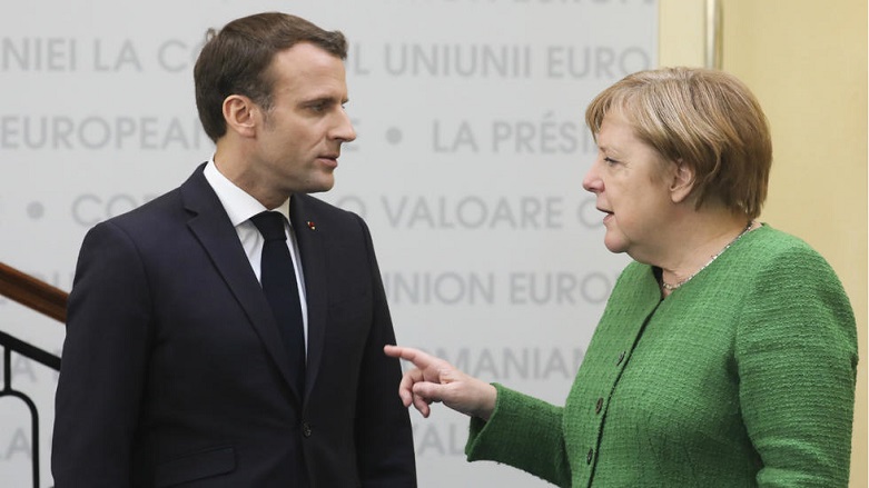 Merkel'den Macron’a NATO tepkisi