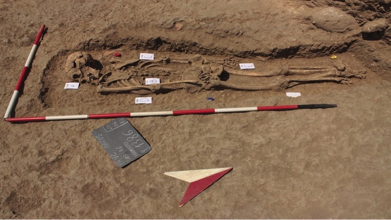 Ortaçağ’dan kalma iskelette cinayet izleri