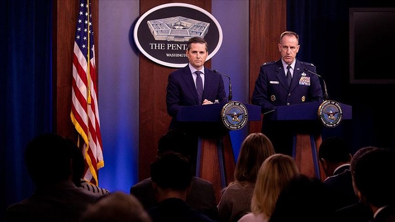 Pentagon: Hedefledikleri alanları vurdular 