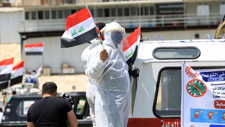 Irak’ta son 24 saatte 74 ölüm, 3325 yeni vaka