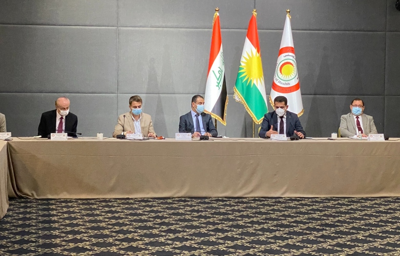 Sağlık Bakanı ile WHO’dan ‘Kürdistan’da salgında son durum’ toplantısı