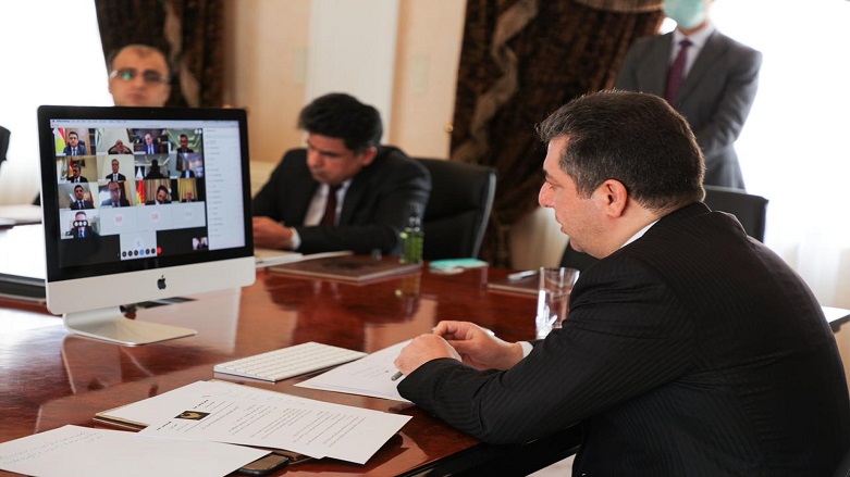 Erbil’de coronavirüsle mücadele toplantısı