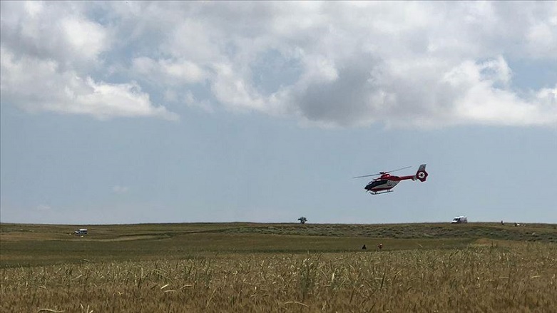 Ankara’da eğitim uçağı düştü