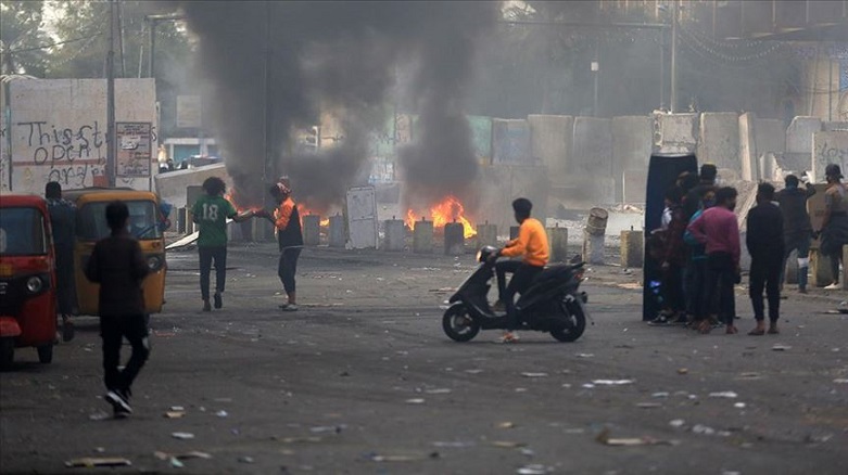 Bağdat’ta protestolar: 1 ölü, 14 yaralı 