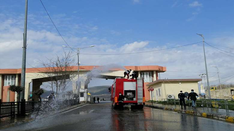 Başmak Sınır Kapısı karantinaya alındı