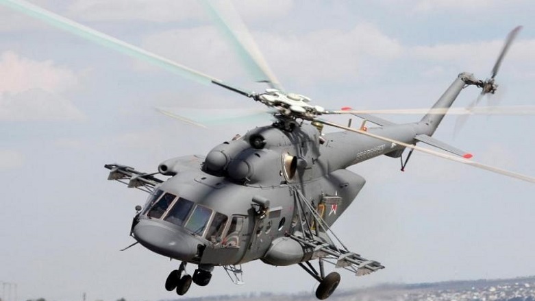 Moskova Bölgesi’nde savaş helikopteri düştü