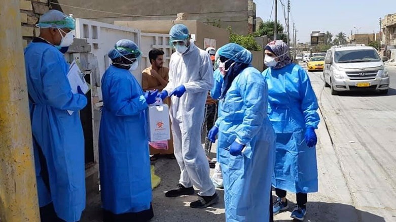 Irak’ta son 24 saatte 58 ölüm, 1259 yeni vaka