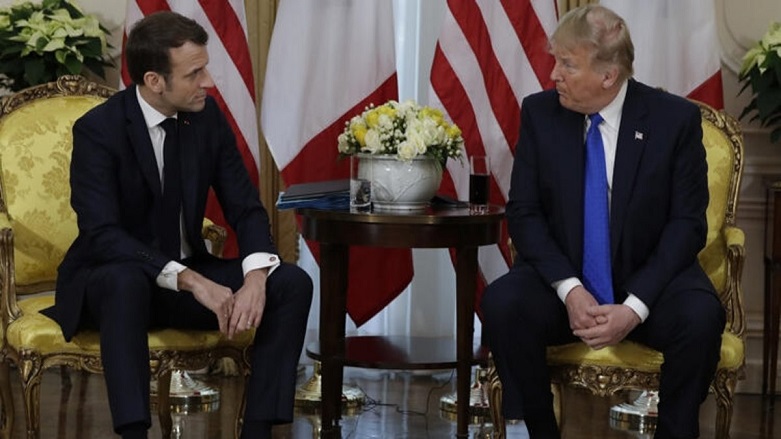 Trump ve Macron’dan Covid-19 görüşmesi