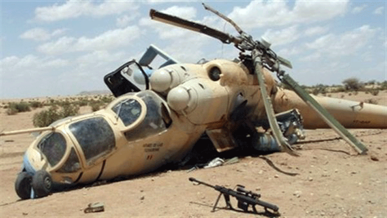 YENİLENDİ - Irak'ta askeri helikopter düştü