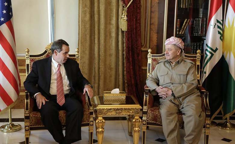 Barzani'ye IŞİD brifingi