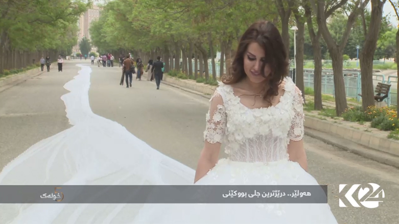 هەولێر .. درێژترین جلی بووکێنی