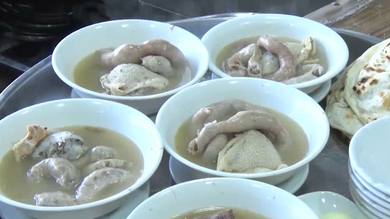 خواردنی سەروپێ لە زستانی ئامێدی