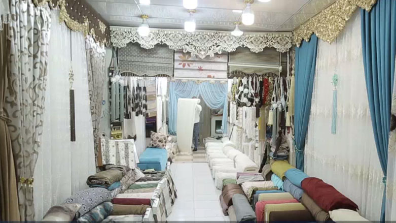 بازاڕی پەردە لە هەولێر
