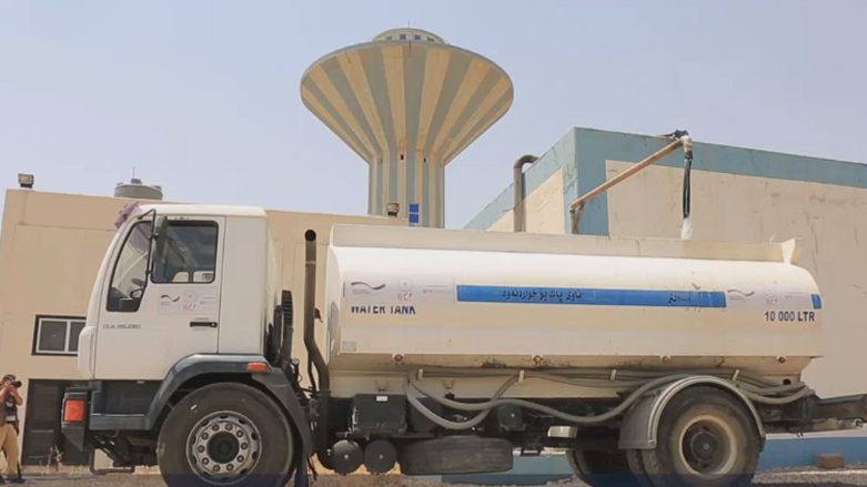 دابەشکردنی ئاو لە هەولێر