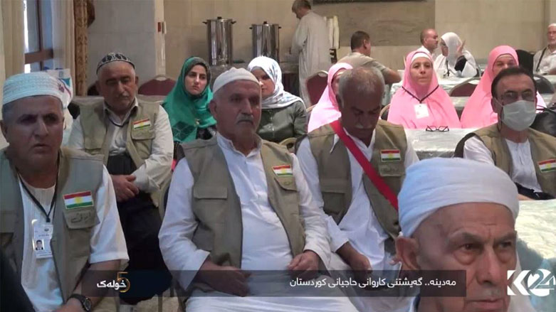 مەدينە .. گەيشتنى كاروانى حاجيانى كوردستان