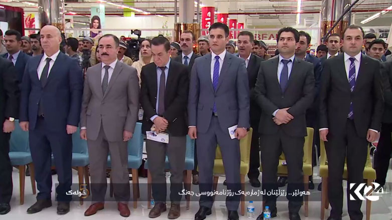 هەولێر .. رێزلێنان لە ژمارەیەک رۆژنامەنووسی جەنگ