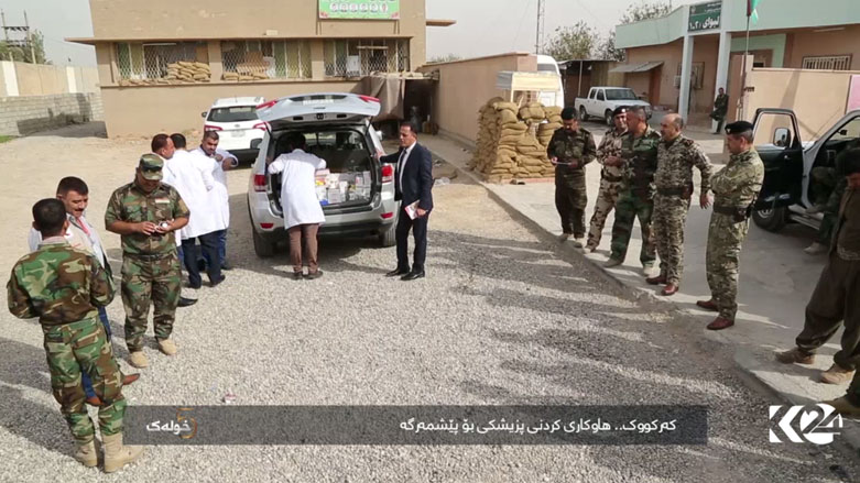 کەرکووک .. هاوکاری کردنی پزیشکی بۆ پێشمەرگە